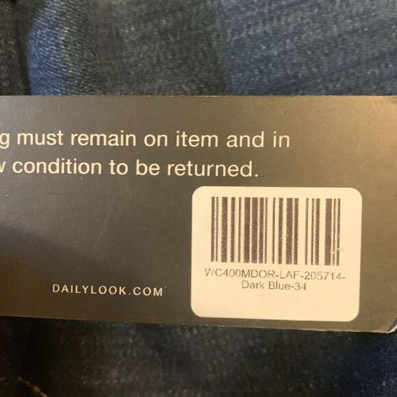 1 denim, the move, NWT, size 34. Curvy/skinny, stretchy - Picture 14 of 15